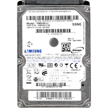 Interní pevný disk Pevný disk Samsung SpinPoint MP4 HM500JJ 500GB SATA II 2,5"