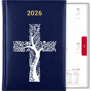 Kalendář Knižní kalendář 2026 A5 modrý