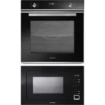 Concept ETV8160bc BLACK + Mikrovlnná trouba Concept MTV6925bc BLACK + DOPRAVA ZDARMA