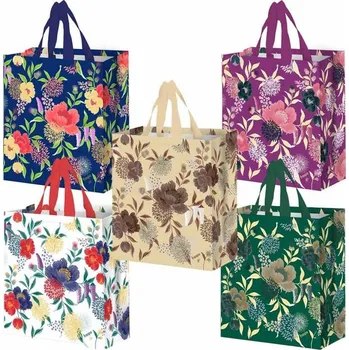 Nákupní taška Nákupní taška FRASPO 14L , Květy, mix barev