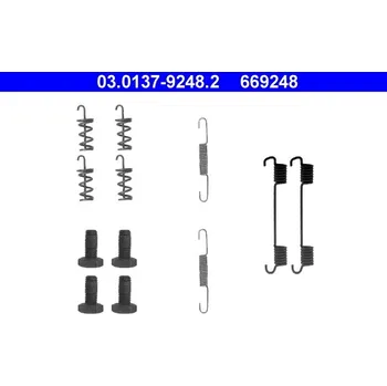 Auto-moto Sada prislusenstvi, parkovaci brzdove celisti ATE (03.0137-9248.2)