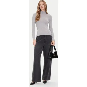 Dámský svetr Guess Rolák W4BP14 KCGM2 Šedá Slim Fit XS