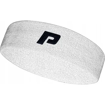 Potítko Čelenka, froté potítko na hlavu POINT bílá