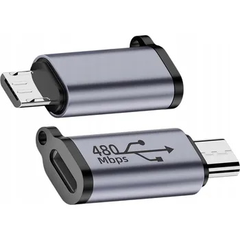 ADAPTÉR PŘEVODNÍK Z LIGHTNING APPLE IPHONE NA MICRO USB 18W 480Mb