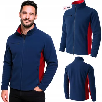 Pánská mikina Fleecová PRACOVNÍ Mikina fleecová Pánská BOZP Pracovní TEPLÁ Tmavě modrá OCHRANNÁ