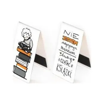 Set školních potřeb Zakładka magnetyczna - Nie jestem statystycznym... (pl, 2000, Plastový obal, Molom)