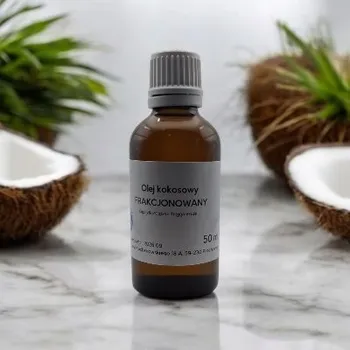 Kokosový olej FRAKCIONOVANÝ [Objem 50 ml skleněná lahvička]
