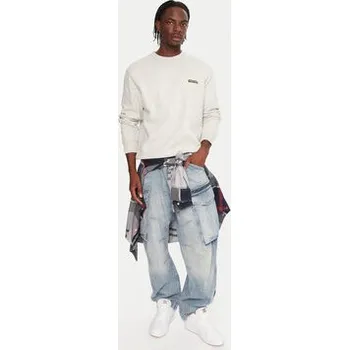 Oblečení a móda DC Shoes Mikina Patch It EDYFT03548 Šedá Regular Fit XL