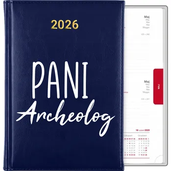 Kalendář Knižní kalendář 2026 A5 modrý