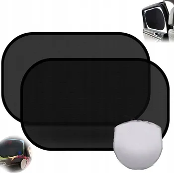 Stínítko do auta SLUNEČNÍ CLONA DO AUTA UV OCHRANA DVOUVRSTVÁ KONSTRUKCE