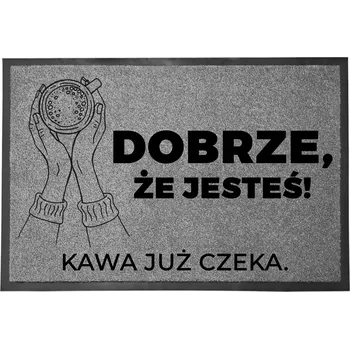 Rohožka Kokosová rohožka hotová 60 x 40 cm