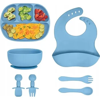 dětská jídelní sada Sada silikonového nádobí Aolso