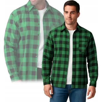 Pracovní obuv FLANELOVÁ KOŠILE pracovní kostkovaná ČESKÁ VÝROBA 100% BAVLNA