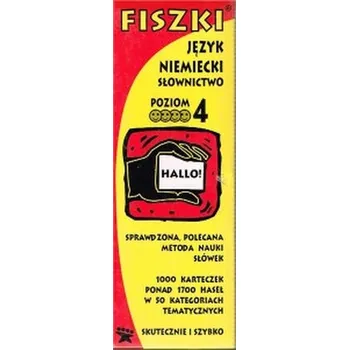 Fiszki język niemiecki Słownictwo 4 (Netýká se, Cztery Głowy)
