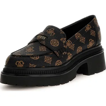 Dámské tenisky Dámské boty GUESS FINDA2 FLTFI2FAL14-BROWN – Hnědá 36