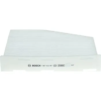 Kabinový filtr Filtr, vzduch v interiéru BOSCH (1987432097)