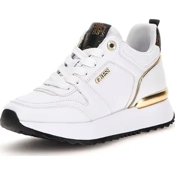 Dámské tenisky Dámské Nízké tenisky GUESS KADDY FL8DDYELE12-WHITE – Bílá 39