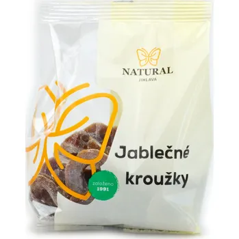 Sušená potravina Jablečné kroužky bez lepku - Natural 150g