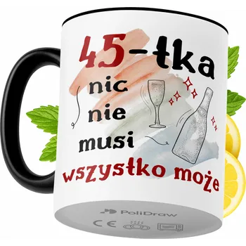 Hrnek Polidraw Hrnek Polidraw Narozeniny45 keramika 330 ml