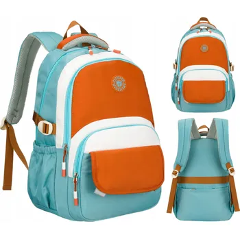 Školní batoh Školní batoh pro mládež Peterson pro dívky i chlapce, velký batoh do školy