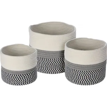 Obraz Univerzální koš, šedá tkanina