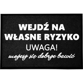 Obraz VSTUPNÍ ČISTICÍ ZÓNA MONOCHROM 40X60 DÁREK MÓDNÍ POTISK ČERNÁ DEKORACE