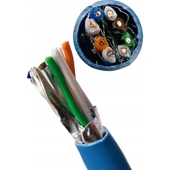 Síťový kabel Šroubovák Digitus S/FTP kat. 6a 50 m