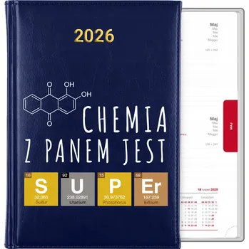 Kalendář Knižní kalendář 2026 A5 modrý