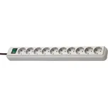 zásuvka prodloužení Eco-Line 10cestný 3.00 m Šedá - Ochranný Kontakt TYPE F BN-1159350010 Brennenstuhl