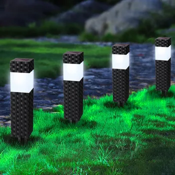 Venkovní osvětlení Solární lampa zapichovací Joomer černá 32,5 cm 8 ks