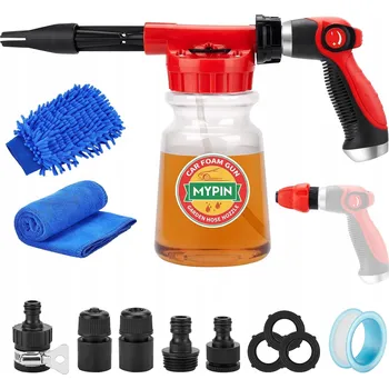 Postřikovač ELEKTRICKÝ ROZPRAŠOVAČ PĚNY 1,5 L, AKUMULÁTOROVÁ PĚNOVÁ PISTOLE DO MYČKY