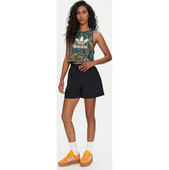 Dámské kraťasy adidas Sportovní kraťasy City Escape Woven IV9782 Černá Loose Fit XL