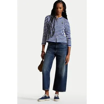 Dámské oblečení Polo Ralph Lauren Kardigan 211963465001 Modrá Slim Fit XXS