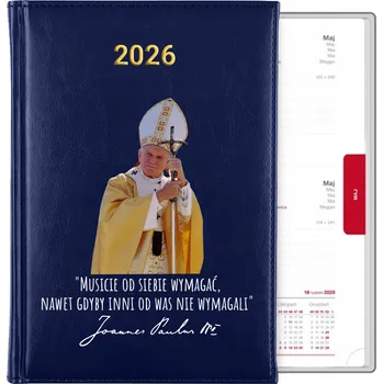 Kalendář Knižní kalendář 2026 A5 modrý