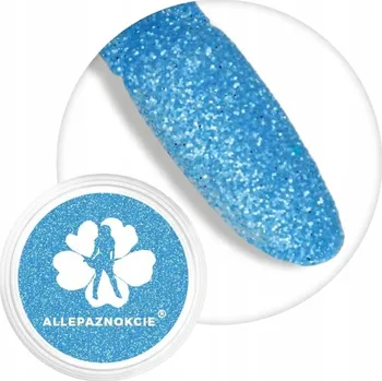 Třpytky na nehty, ozdoba – jemné částečky ALLEPAZNOKCIE 2g, třpytivý prášek v dózičce Č. 66