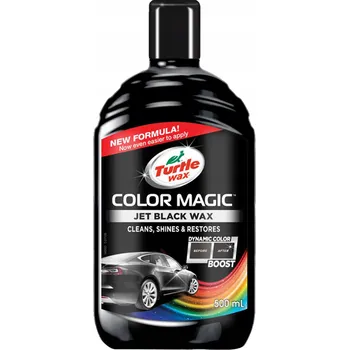 Autovosk Turtle Wax Color Magic vosk na černý lak Jet Black 500 ml