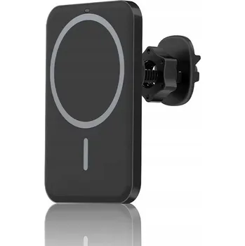 Indukční nabíječka do auta MagSafe, uchycení do mřížky ventilace, 15W USB-C, černá