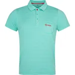 Kilpi GIVRY-M Pánské polo tričko RM0304KI Tyrkysová S