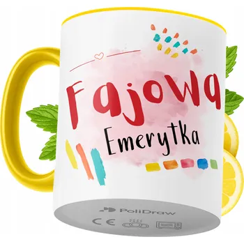 Hrnek Polidraw Hrnek Polidraw pro důchodkyni, keramika 330 ml