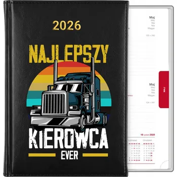 Kalendář Knižkový kalendář 2026 A5 černý