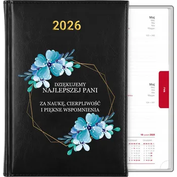 Kalendář Knižkový kalendář 2026 A5 černý