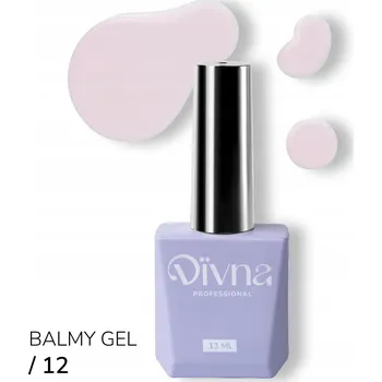 Lak na nehty DIVNA Balmy Gel 12 gel s konzistencí báze 13 ml na nehty
