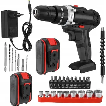 AKU VRTAČKA 2 AKU PŘÍKLEPOVÁ SADA SILNÁ ČERNÁ DWH-12