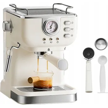 Kávovar PÁKOVÝ KÁVOVAR 1050W - POLOAUTOMATICKÝ ESPRESSOVAČ