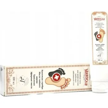 Bylinná léčivá mast Mikosan 100ml antimykotická mast na nohy s koloidním stříbrem