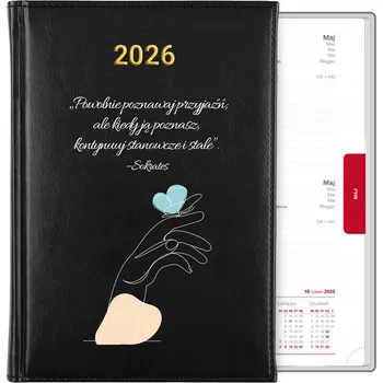 Kalendář Knižkový kalendář 2026 A5 žlutý