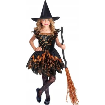 Karnevalový kostým Kostým Kostým Čarodějnice čarodějnice Halloween 3-4 roky 98-104 cm