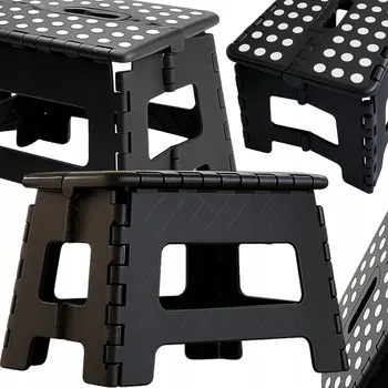 Stolička Taburet Suzimi černý, 22,5 cm