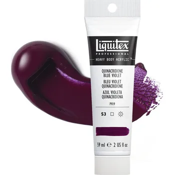 Vodová barva Akrylová barva Liquitex Heavy Body - Quinacridone Blue Violet