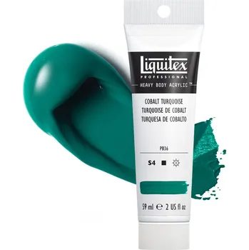 Výtvarná barva Akrylová barva Liquitex Heavy Body - Cobalt Turquoise